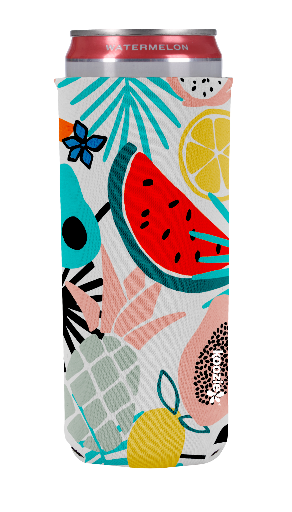 Custom logo britePix® Slim Can Cooler