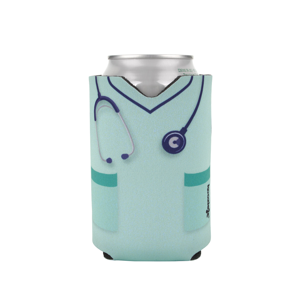 Custom logo britePix® Jersey Can Cooler