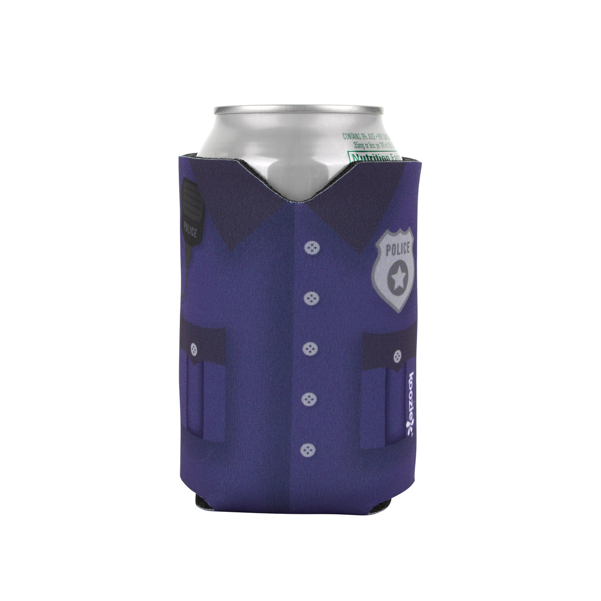 Custom logo britePix® Jersey Can Cooler