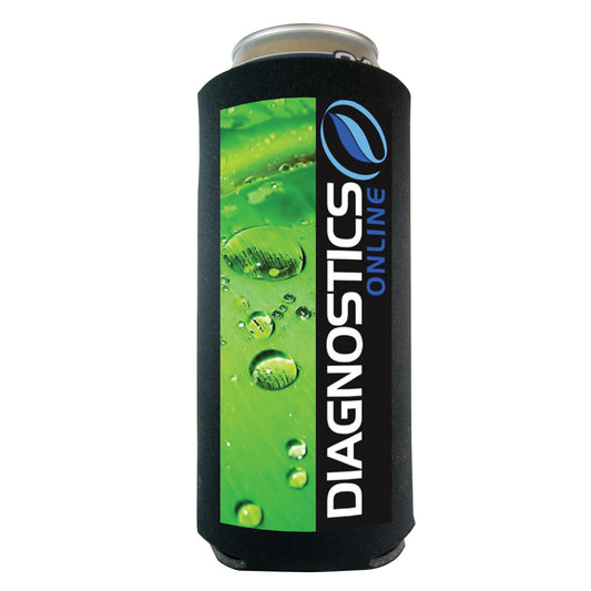Custom logo 24 Oz. Full Color Tall Boy Coolie