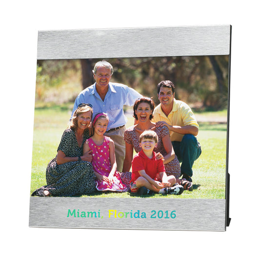Custom logo 4" x 6" Èlan Photo Frame
