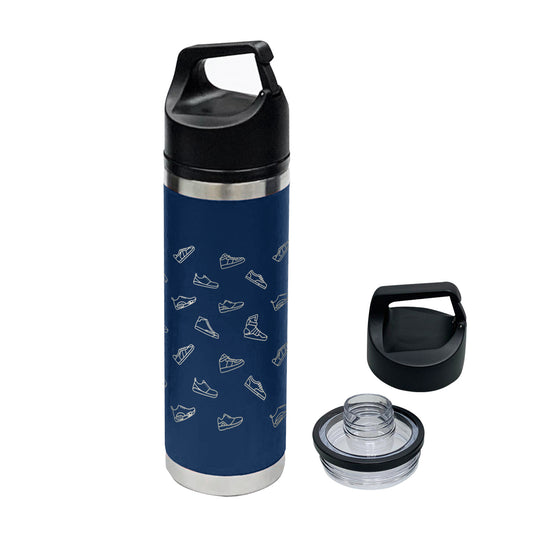 Custom logo 18 Oz. Full Laser Davenport Stainless Steel Bottle