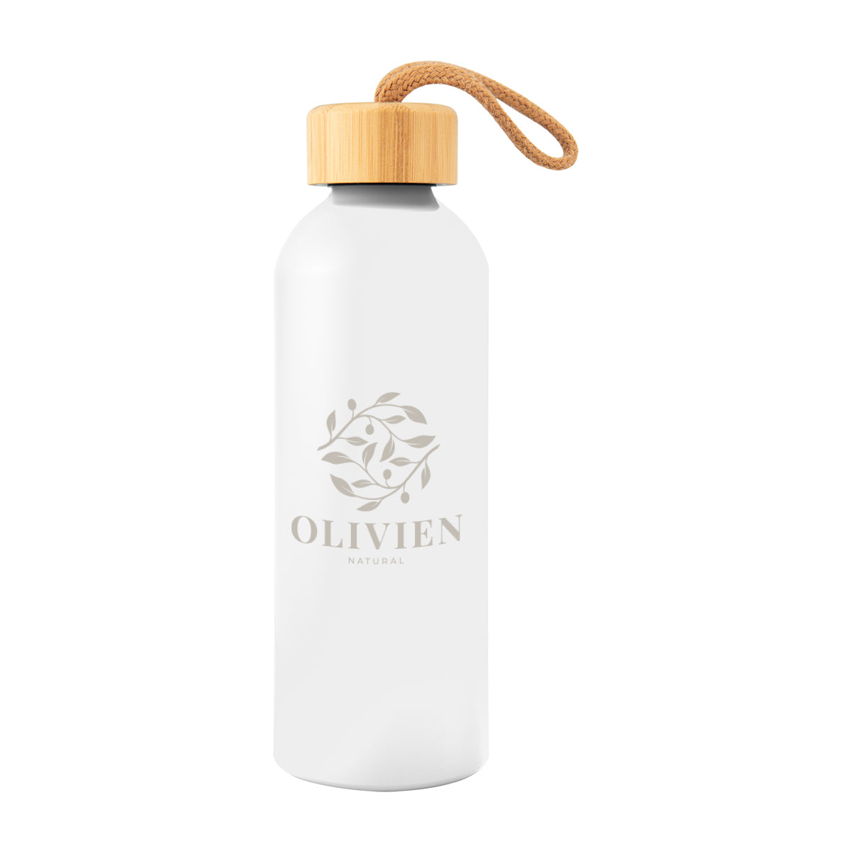 25 Oz. Blaire Recycled Aluminum Bottle With Bamboo Lid