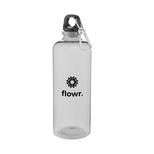 Custom logo 20 Oz. Ormond rPET Bottle with Carabiner Lid