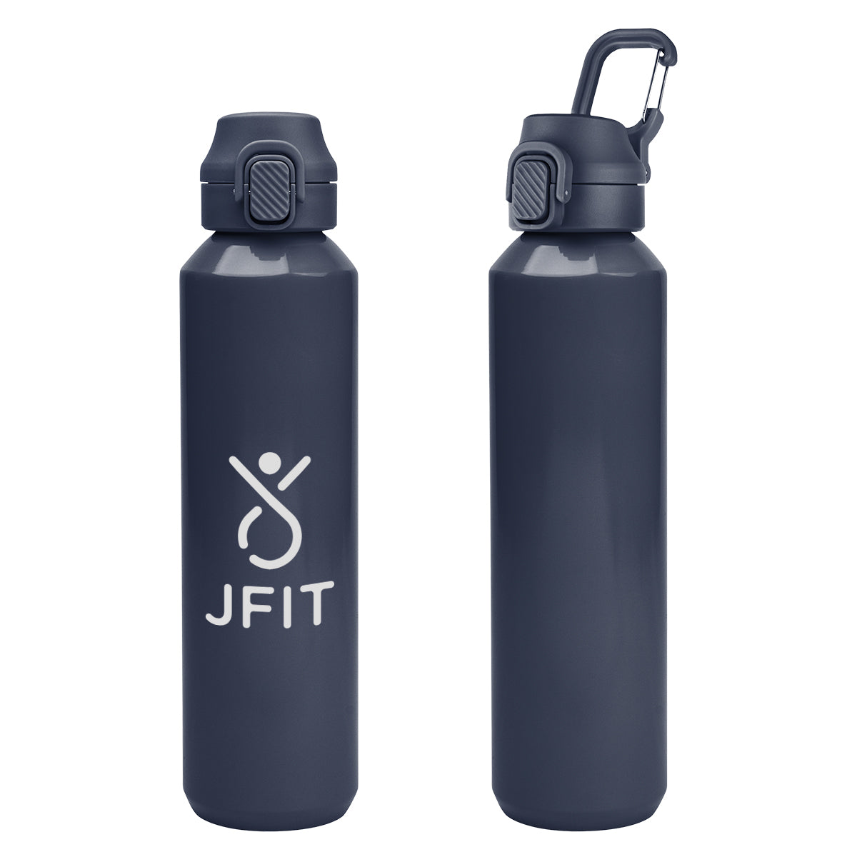 27 Oz. Travis Recycled Aluminum Bottle With Carabiner