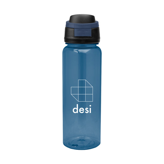 Custom logo 32 Oz. Pop Sip RPET Bottle