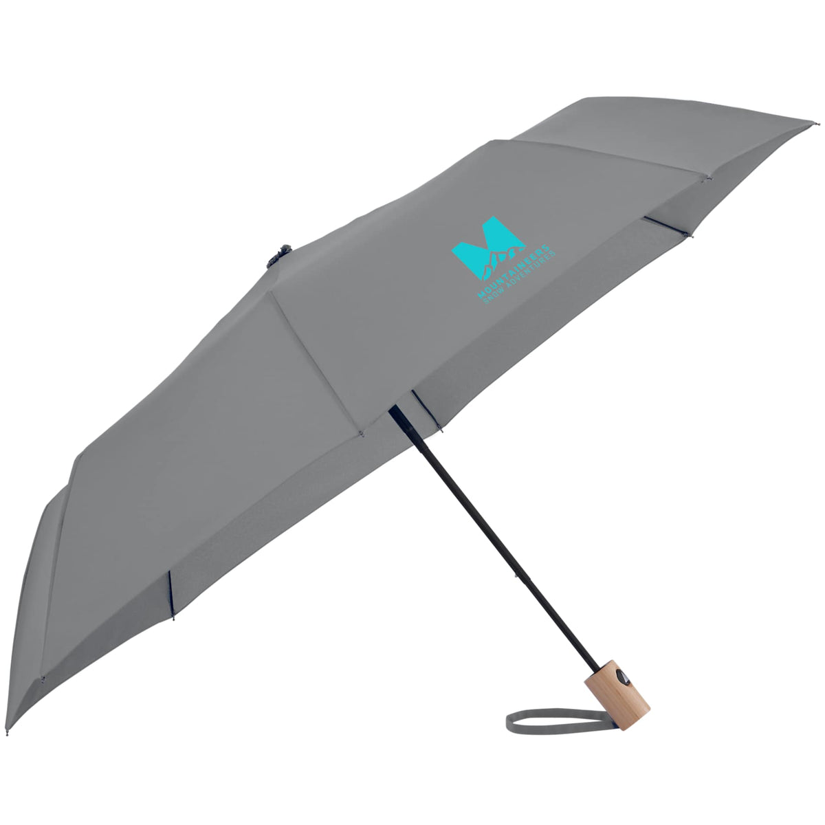 Custom logo 42" Recycled Folding Auto Open Umbrella