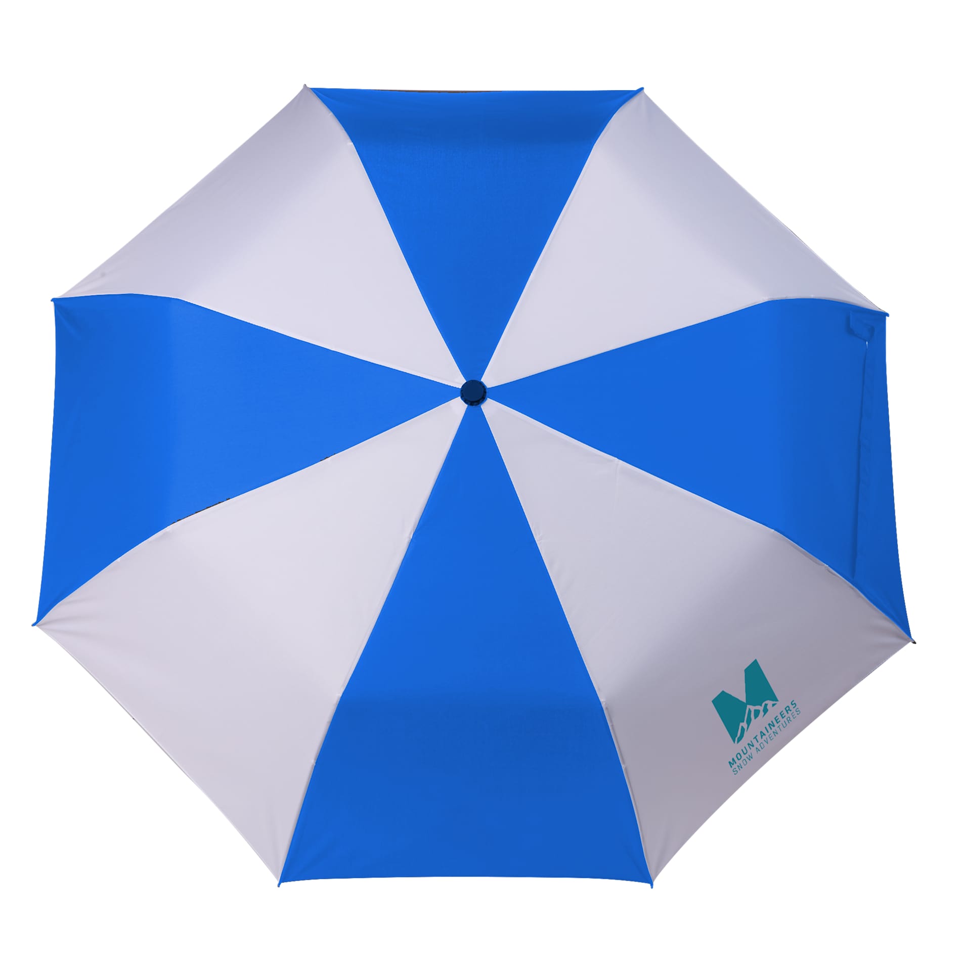 42" Recycled Folding Auto Open Umbrella