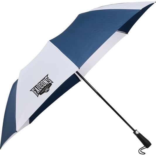 Custom logo 58" Recycled Folding Golf Umbrella