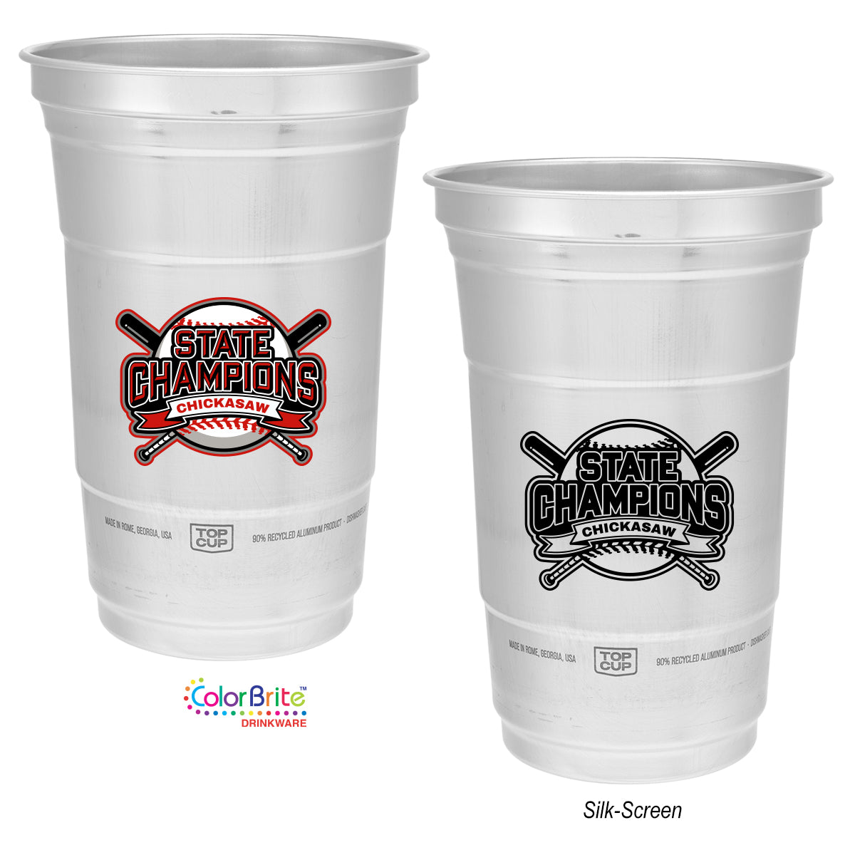 20 Oz. Top Cup Aluminum Cup