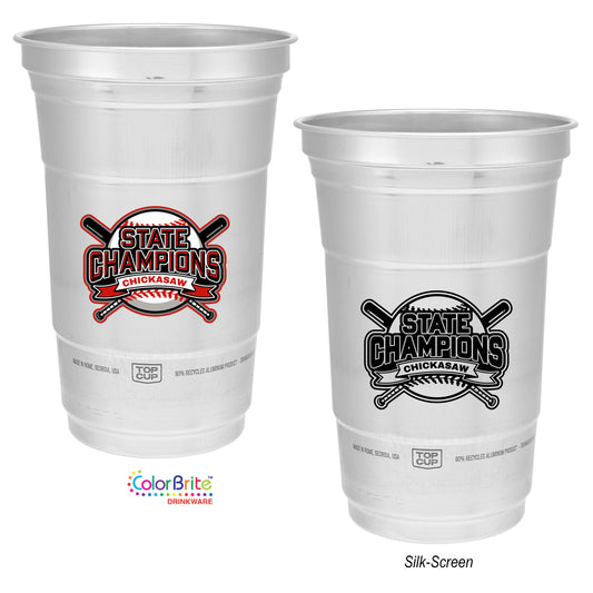Custom logo 20 Oz. Top Cup Aluminum Cup