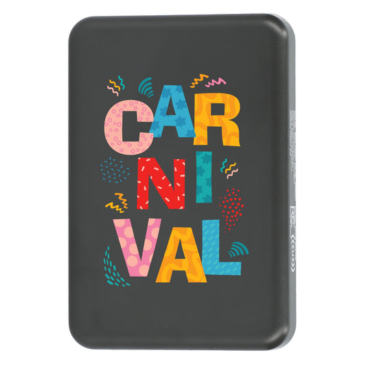 Custom logo Solekick™ MagClick™ 5000 mAh Wireless Power Bank