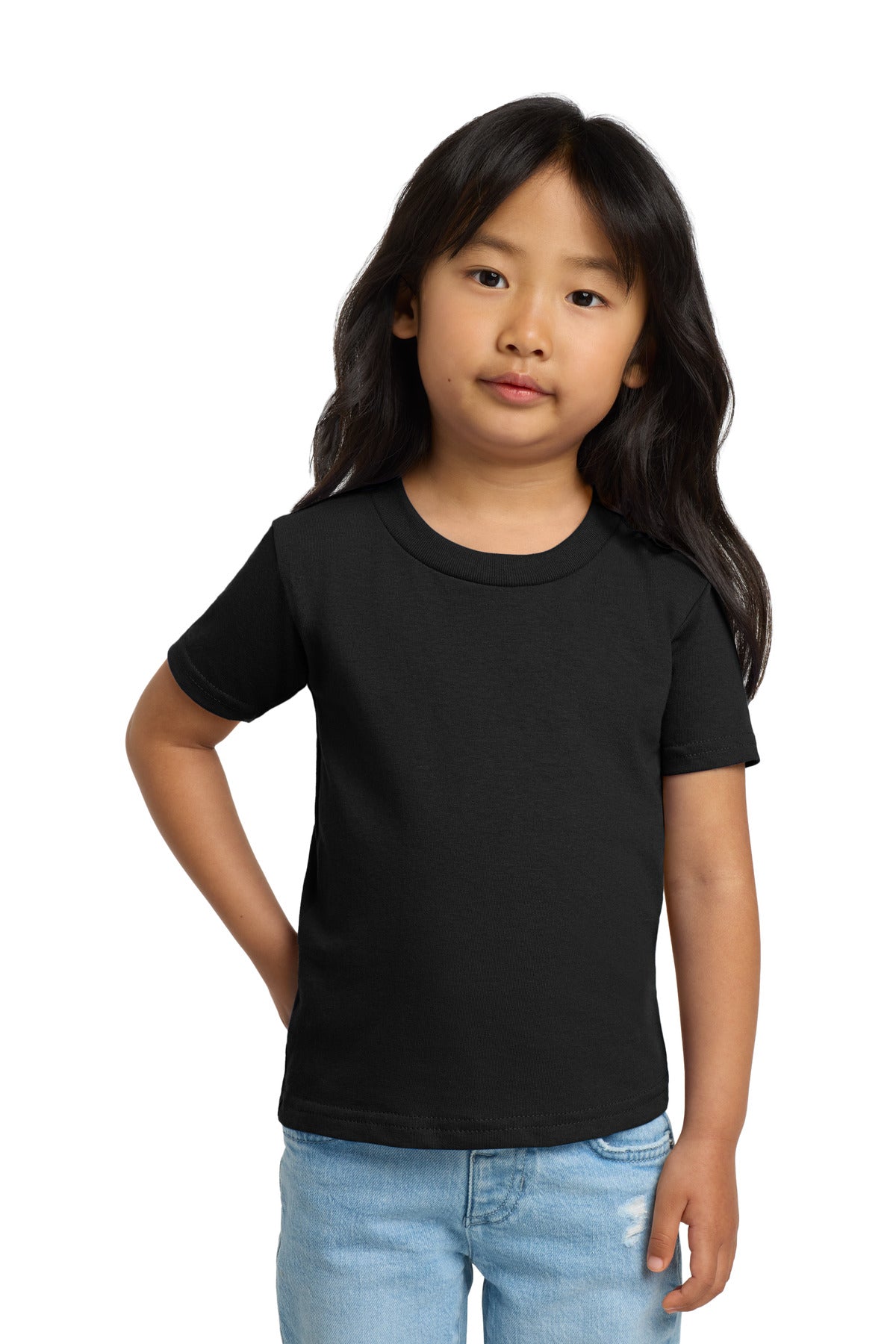 Custom logo Gildan® Heavy Cotton™ Toddler T-Shirt 5100P in Black