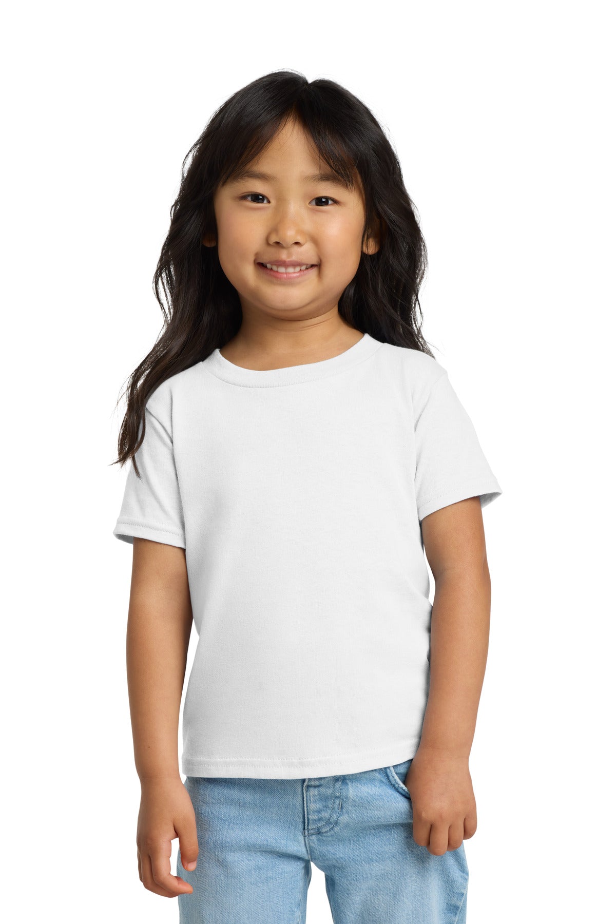 Custom logo Gildan® Heavy Cotton™ Toddler T-Shirt 5100P in White