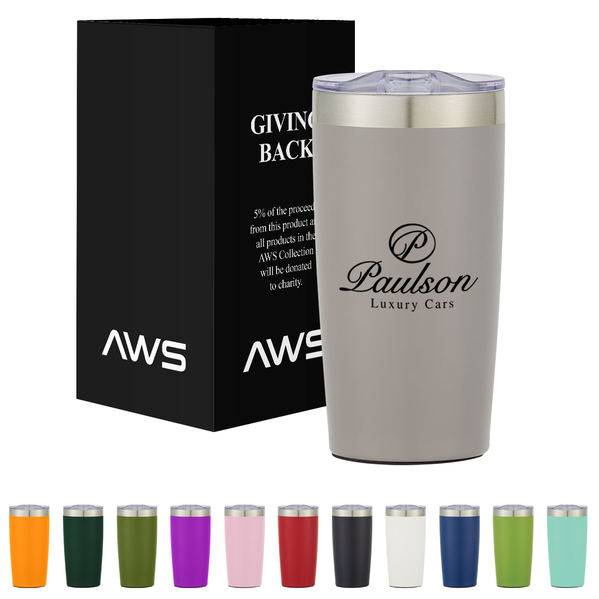 20 Oz. AWS Two-Tone Himalayan Recycled Tumbler