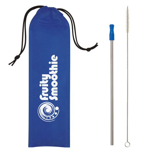 Custom logo Stainless Steel Straw Kit
