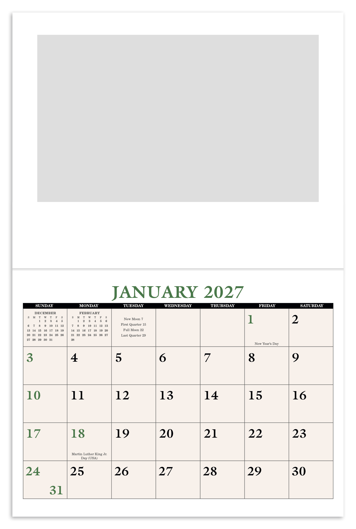 Home Recipe Calendar