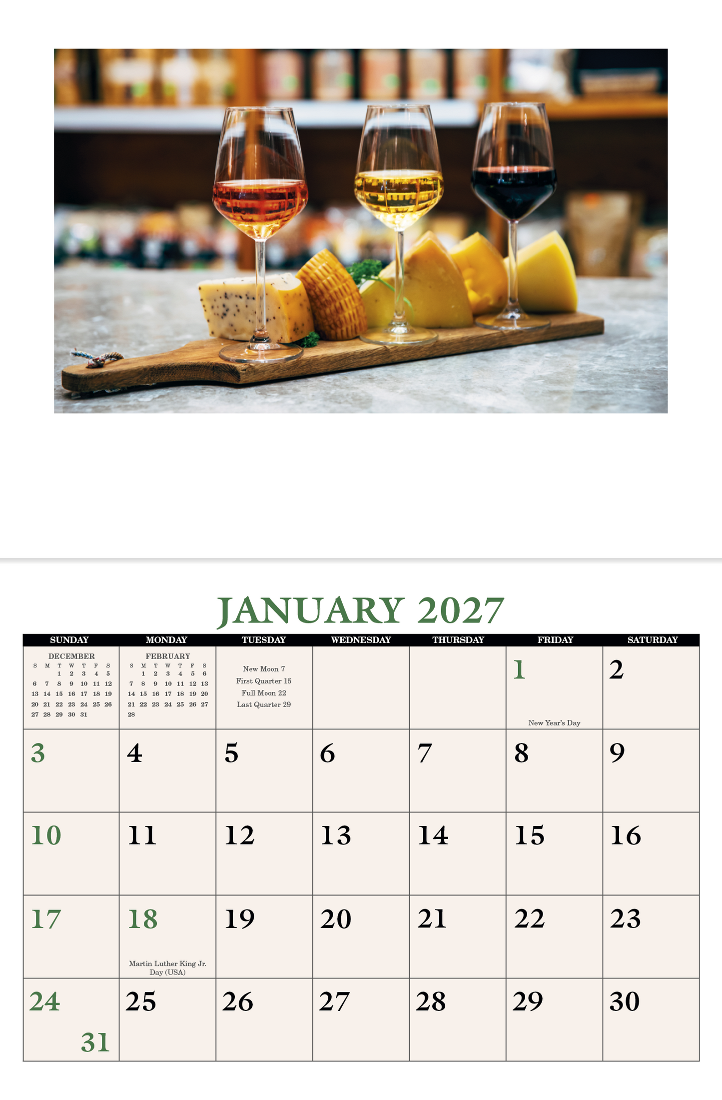 Home Recipe Calendar