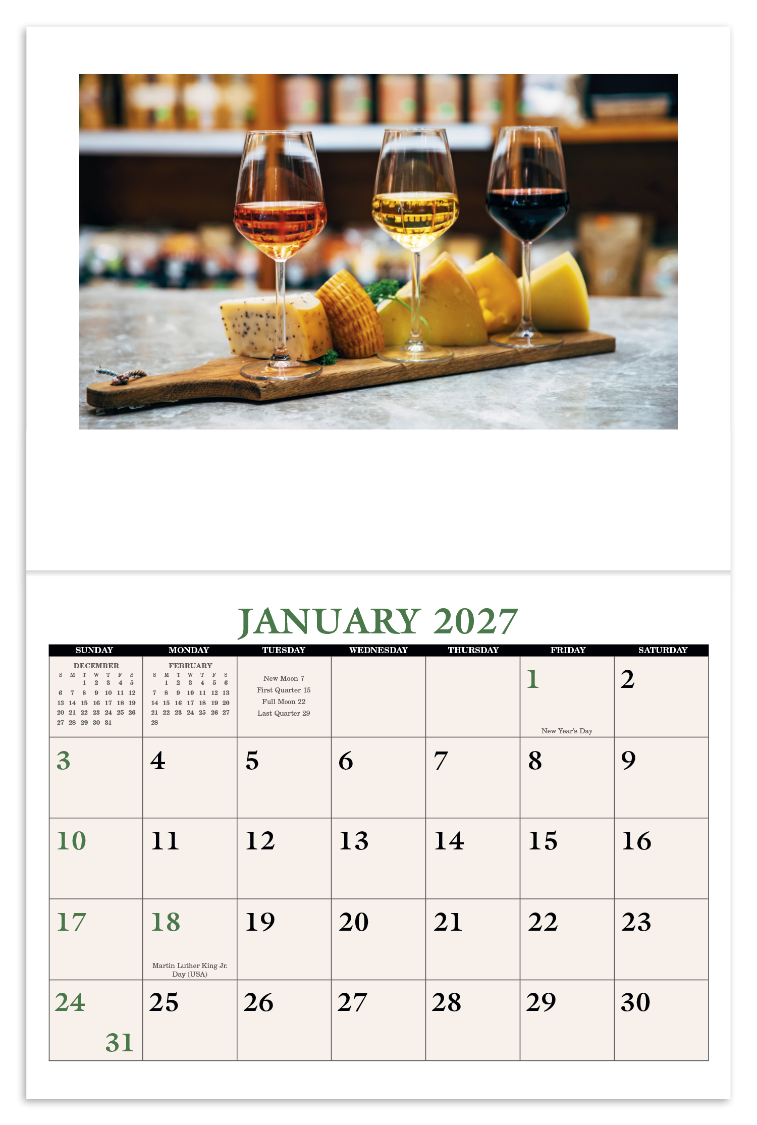 Home Recipe Calendar