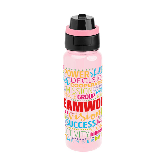 Custom logo 32 Oz. Full Color Pop Sip & Chug rPET Bottle