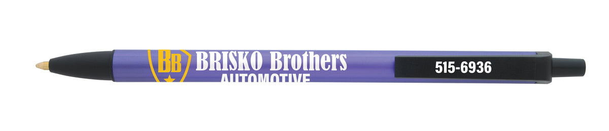 Custom logo Metallic Contender Pen