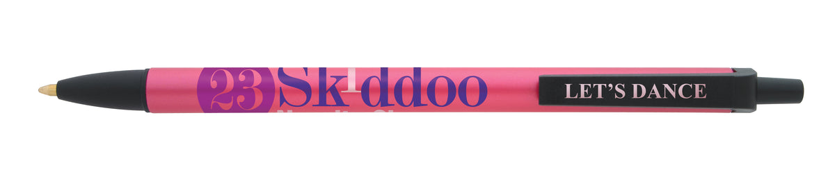 Custom logo Metallic Contender Pen