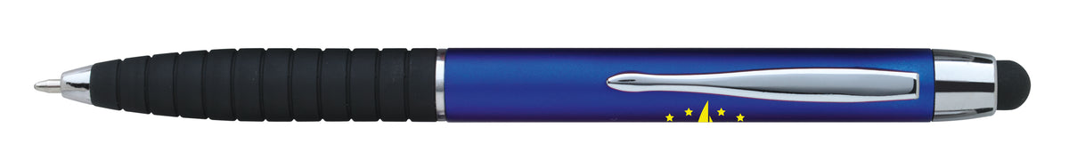 Custom logo Metallic Cool Grip Stylus RABS Pen