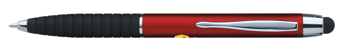 Custom logo Metallic Cool Grip Stylus RABS Pen