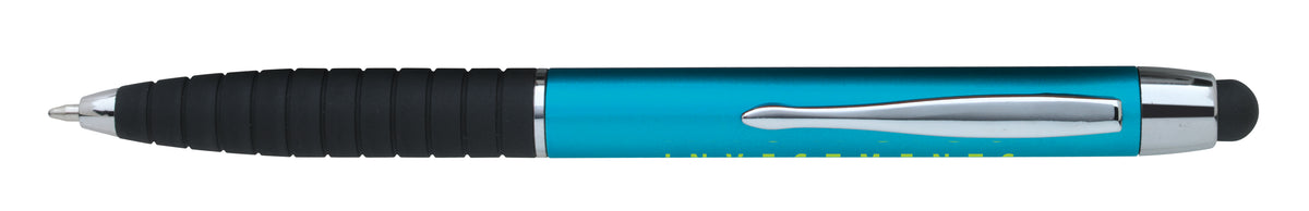 Custom logo Metallic Cool Grip Stylus RABS Pen