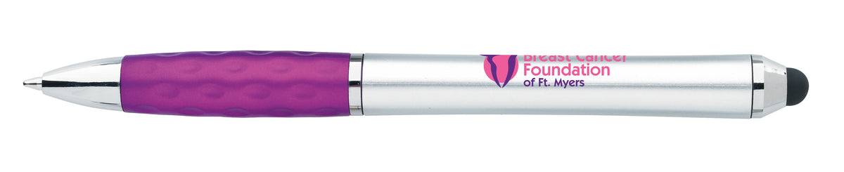 Custom logo Tev Silver Stylus Pen