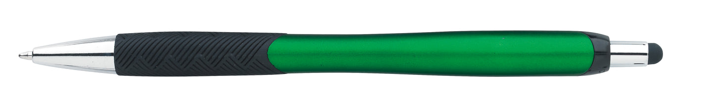Metallic Pattern Grip Stylus Pen