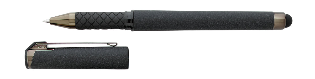 Custom logo Cali Stylus Gunmetal Suede RABS Pen