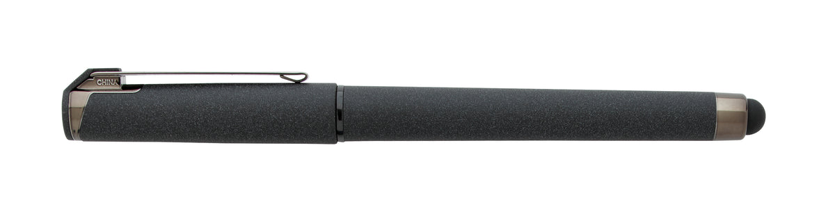 Custom logo Cali Stylus Gunmetal Suede RABS Pen