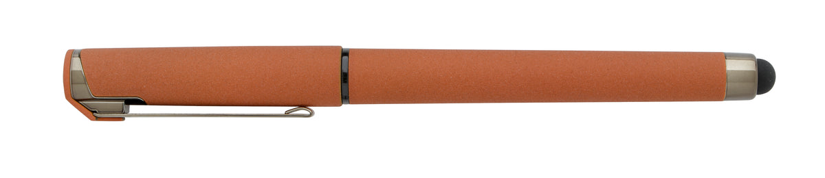 Custom logo Cali Stylus Gunmetal Suede RABS Pen
