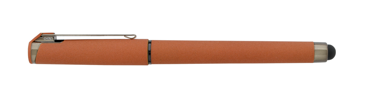 Custom logo Cali Stylus Gunmetal Suede RABS Pen