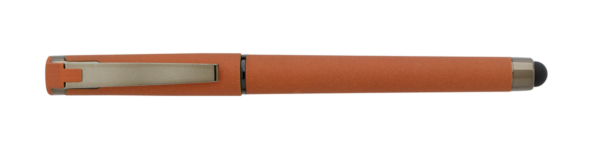 Custom logo Cali Stylus Gunmetal Suede RABS Pen