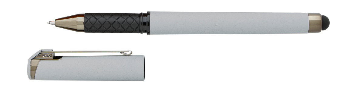 Custom logo Cali Stylus Gunmetal Suede RABS Pen