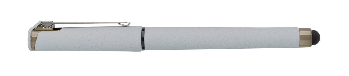 Custom logo Cali Stylus Gunmetal Suede RABS Pen