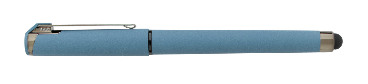 Custom logo Cali Stylus Gunmetal Suede RABS Pen