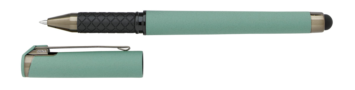 Custom logo Cali Stylus Gunmetal Suede RABS Pen