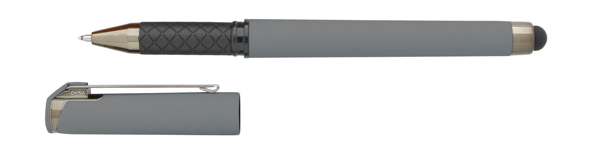 Custom logo Cali Stylus Gunmetal Suede RABS Pen