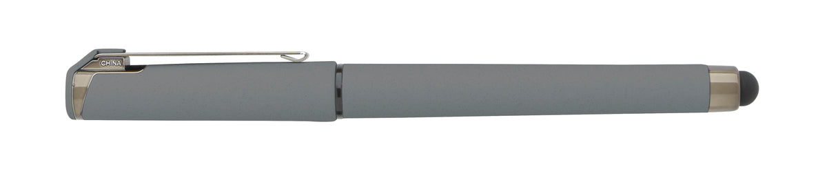 Custom logo Cali Stylus Gunmetal Suede RABS Pen