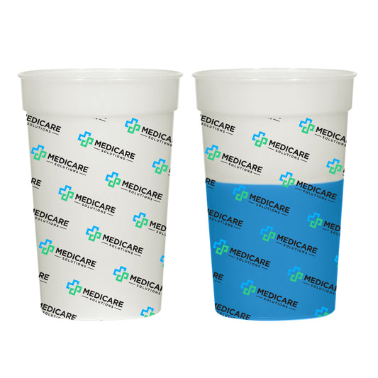 Custom logo 16 Oz. Full Color Mood Stadium Cup