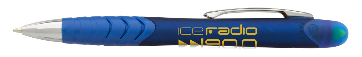 Custom logo Soft-Touch Jalan Highlighter Pen Combo