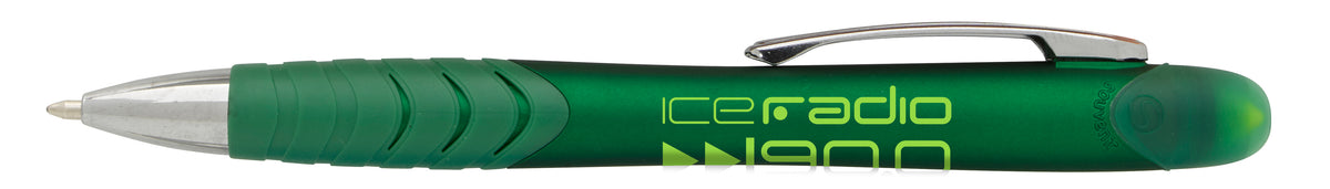 Custom logo Soft-Touch Jalan Highlighter Pen Combo