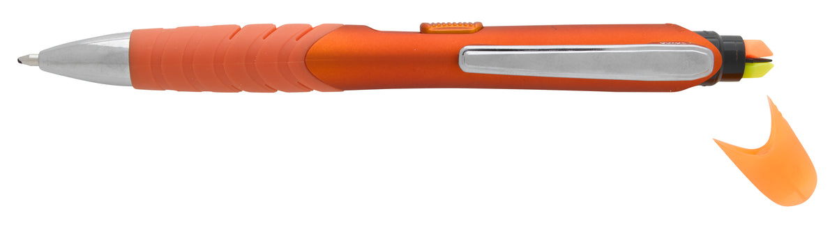 Custom logo Soft-Touch Jalan Highlighter Pen Combo