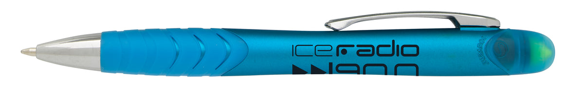 Custom logo Soft-Touch Jalan Highlighter Pen Combo