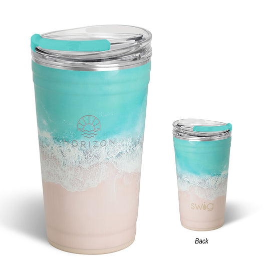 Custom logo 24 Oz. Swig Life™ High Tide Party Cup