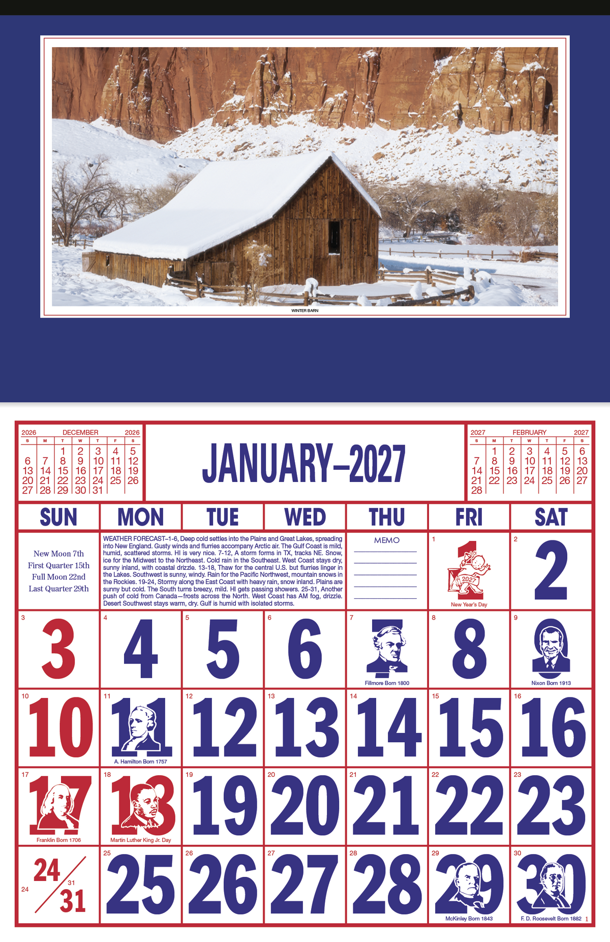 Custom logo Large Everyday Farm Memo