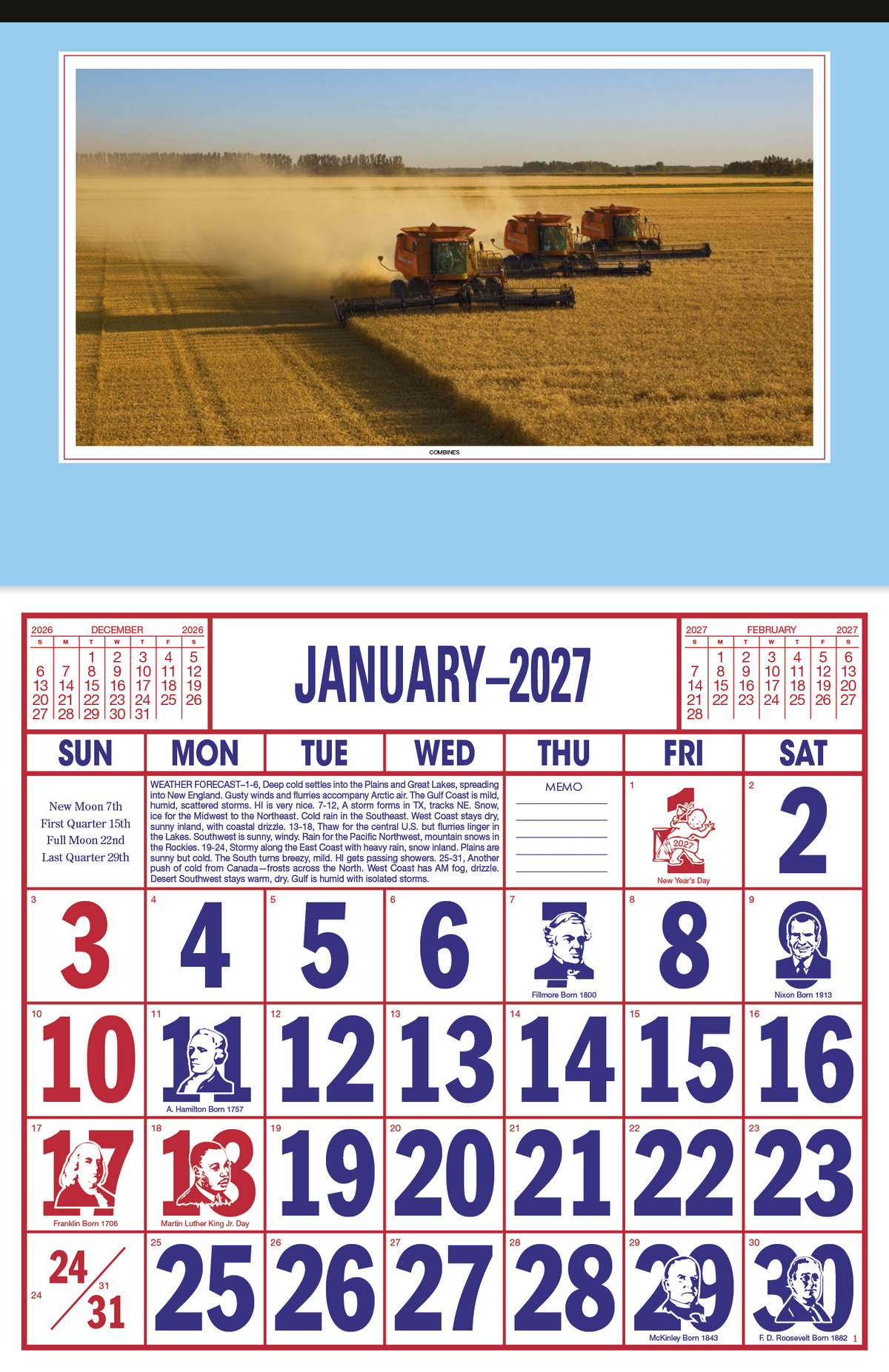 Custom logo Large Everyday Farm Memo